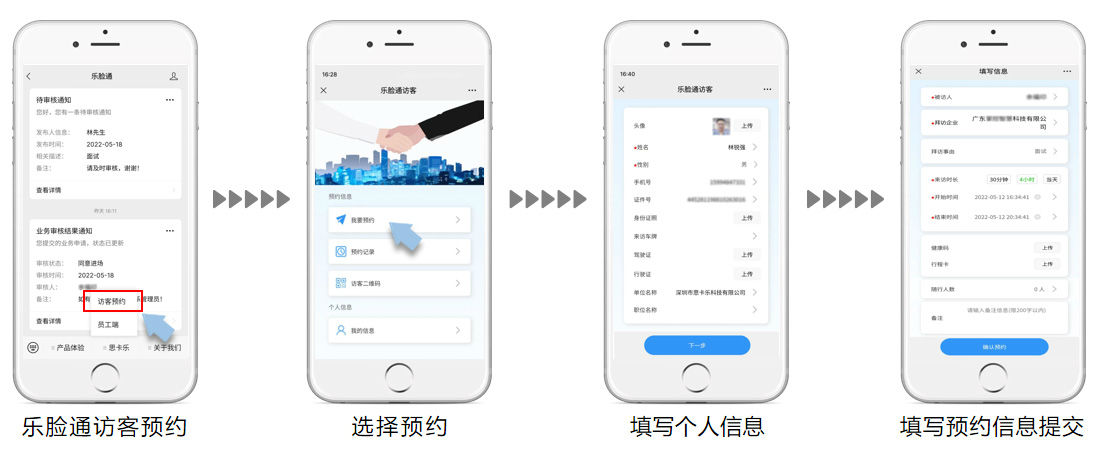 訪客管理系統(tǒng)預(yù)約流程