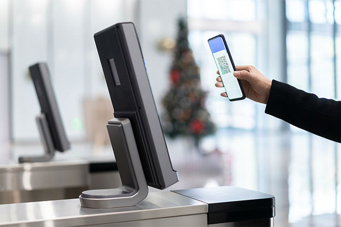 電子二維碼通行